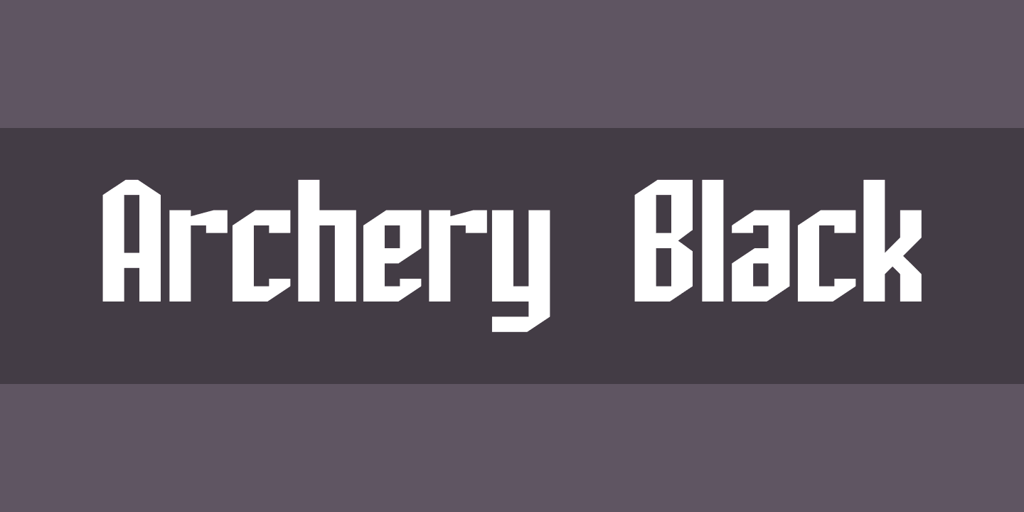 Archery Black